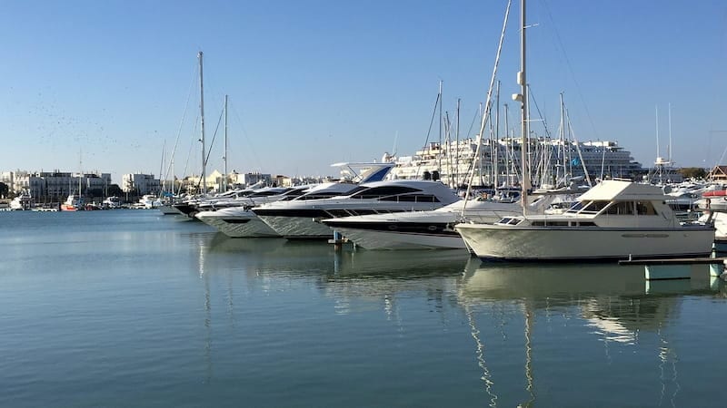 Boat in Vilamoura Marina