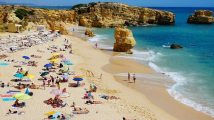 visiting Albufeira Portugal