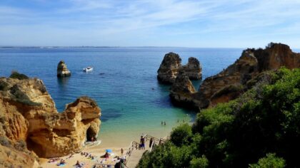 visiting Lagos in Portugal