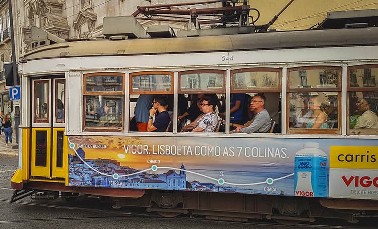 Lisbon tour by tram