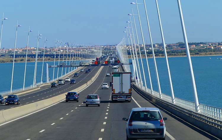 driving Lisbon Portugal