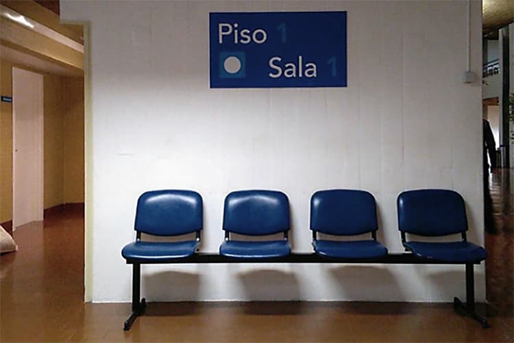 waiting room Lisbon Portugal