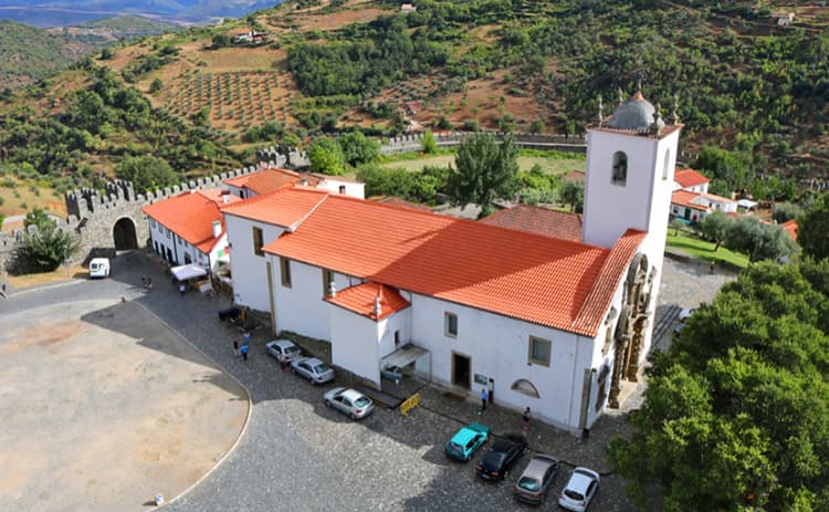 Church of Santa Maria Braganca Portugal