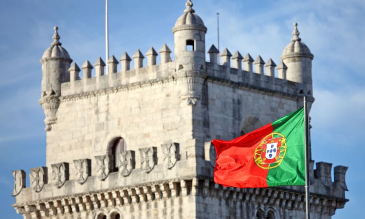Colors of Portugal Flag