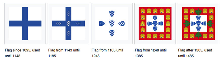 first Portugal flags