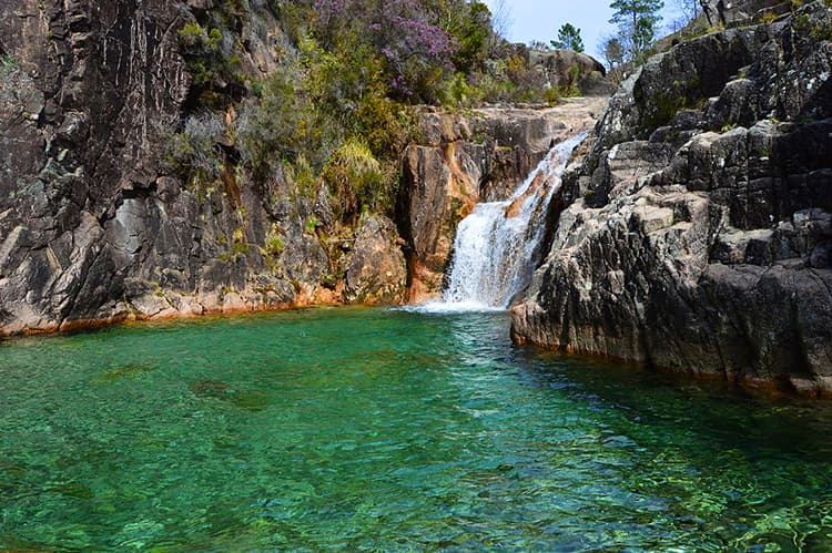 Geres waterfall Portugal