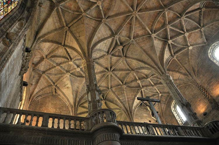 Ceiling Jeronimos Monastery