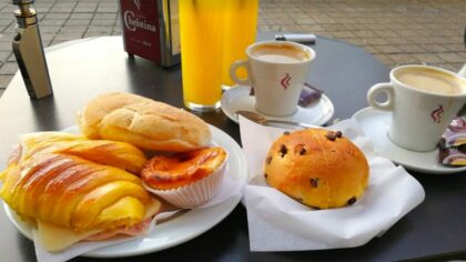 Portuguese breakfast