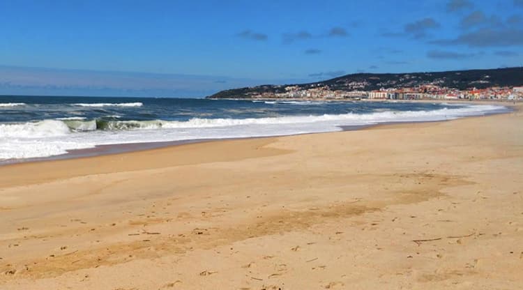 Figueira da Foz beach Portugal