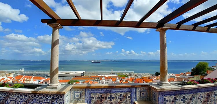 Miradouro de Santa Luzia Lisbon
