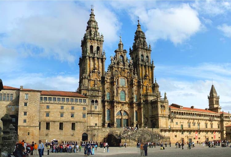 Santiago de Compostela in Spain