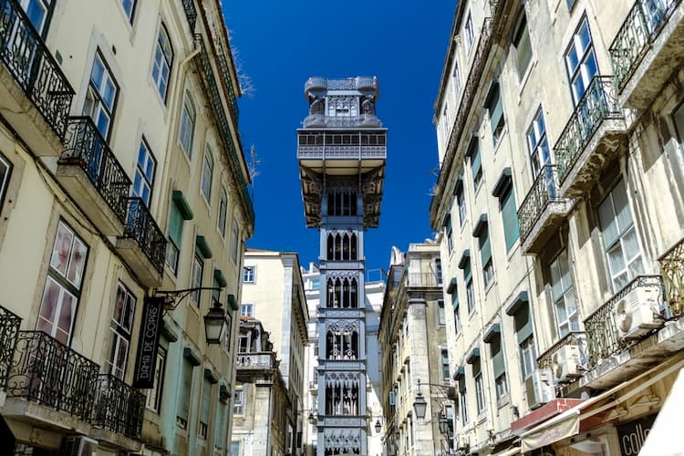 Lisbon Attractions: Elevador de Santa Justa