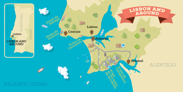 map-beaches-lisbon-portugal